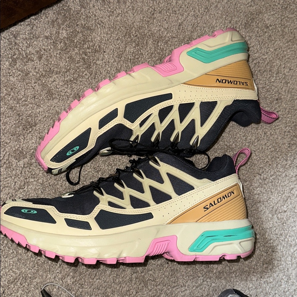Super rare SALOMON Acs + 'Black Brown Pink'